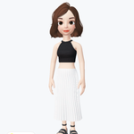 [제페토] 하얀색 롱<b>스커트</b>에 어울리는 패션은 뭐야?