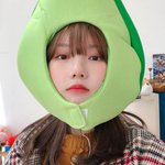 여자친구 예린 아보카도 탈 쓴거 졸귀