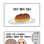 [한남충버려] 너무도 명쾌한 <b>페미니즘</b> 만화 <여기 빵이 있다>