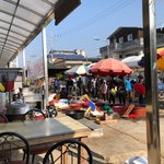 시골 전통시장에서의 점심식사 <b>피순대</b> + 돼지국밥이 단돈 12000원