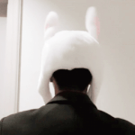 정진영 <b>토끼모자</b> 썼다ㅠ
