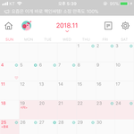 [댓글부탁해] 얘들아 나 생리주기 봐봐 진짜 ㅎ<b>개</b>빡<b>쳐</b>