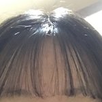 오늘 앞머리 고데기 개잘된각
