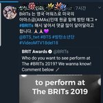 [방탄소년단] 영국 A/MAs급 시상식 공계에서