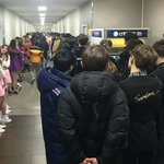 뮤직뱅크 끝난뒤 방송국 <b>복도</b> 풍경