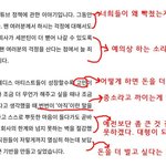 [세븐틴] 한성수피드백 해석글
