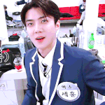 [세훈] 181220 아는형님 <b>선</b><b>공개</b> 움짤