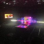 작년 가요대전 팬석 시야