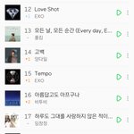 이러다 엑소 일간 템포가 <b>러브샷</b> 앞지를듯