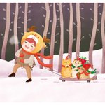 [강다니엘] 녜리<b>크리스마스</b> (강다니엘팬아트)