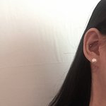 조카 귀걸이 <b>양쪽</b> 끼우는데 30분넘게걸림;