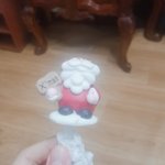 [ㅈㄱㄴ] <b>케익</b>에 붙어있던설탕과자 개꿀맛