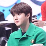 수호 초록색 찰떡이다