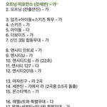 아까 올라왔던 거 큐시트 찐 아닌가봐;