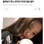 제니 <b>반려</b>견 이름