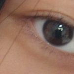 나 렌즈직경 몇 껴야할까(눈 사진 있음