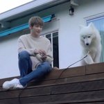 [강다니엘] 강다니엘 사모예드랑 진짜 안친해<b>보여</b>ㅋㅋㅋㅋㅋ