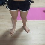 나 다리살 많이 빠졌지?!?!,!