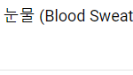[방탄소년단] <b>피땀</b>이도 곧 4억!