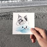 작은 <b>종이</b>에 대충 그려본 그림들