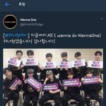 싸패짓하는 뉴이스트팬