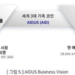 암호화폐, 블록체인기술, 그리고 AIDUS Business Definition