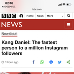 [댓글부탁해] 와 영국 <b>bbc</b>에 강다니엘 기사뜸