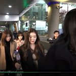 [레드벨벳] 레드벨벳 오늘 입국... 수고했어~ 하트주자~