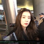 [아이린] 아이린 오늘 입국... 수고했어 하트
