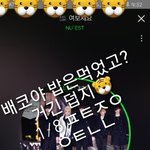[뉴이스트] 배코야 밥은 먹었니이 움직이는 늉보싶ㅠ