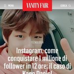 [강다니엘] 강다니엘 기네스 이탈리아 신문에도 실렸어 (๑•̀ㅂ•́)و✧