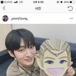 <b>윤지성</b> 룽스타그램 떴다!!!!!
