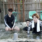 [EXO] 오세훈 물세례 한방에 셋이 어푸푸