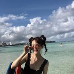 괌에 간 <b>AOA</b> 지민