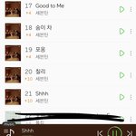 [세븐틴] 우리애들 차트