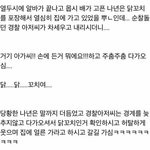 [ㅋㅋㅋㅋㅋ] 닭꼬치 <b>사서</b> 집에 가다 경찰한테 걸림 .jpg