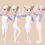 [제페토] 흰<b>테니스</b>스커트 팟구한다 1/9999