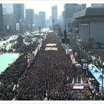 광화문에서 한기총해체 촉구!  총 100여개 단체 한 목소리!