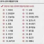 [모두드루와] 2019년 신조어 레벨<b>평가</b> jpg