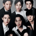 [EXO] 아까 엑톡냔이 글자 지운거 <b>채색</b>했다