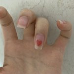 나 하트 <b>네일</b>함 기엽징