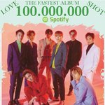 [EXO] 캬 스포0티파이 최단 <b>누적</b>스밍 1억달성