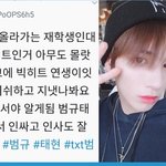 [<b>TXT</b>] 태현 범규 성격 _ 후기