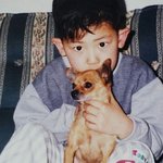 [EXO] 이사진 강아지랑 귀크기가 비슷해ㅋㅋㅋ