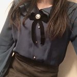 블라우스 샀는데 짱 이뿌다