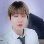 [백현] 강아지 같은 네이처 영상통화 백현이.<b>gif</b>