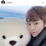 [시우민] 시우민 인스타 업뎃! 횽님  <b>윌슨</b>씨와 다정한 투샷