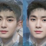 [드루와] 와 뉴이스트 얼굴 합친 짤