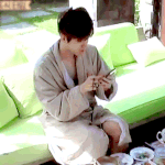 [EXO] 변백현 <b>가운</b> 입은거 개좋다고ㅠㅜㅠㅠ