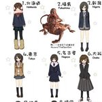 [댓글부탁해] 일본의 <b>지역별</b> 여고생 교복 특징